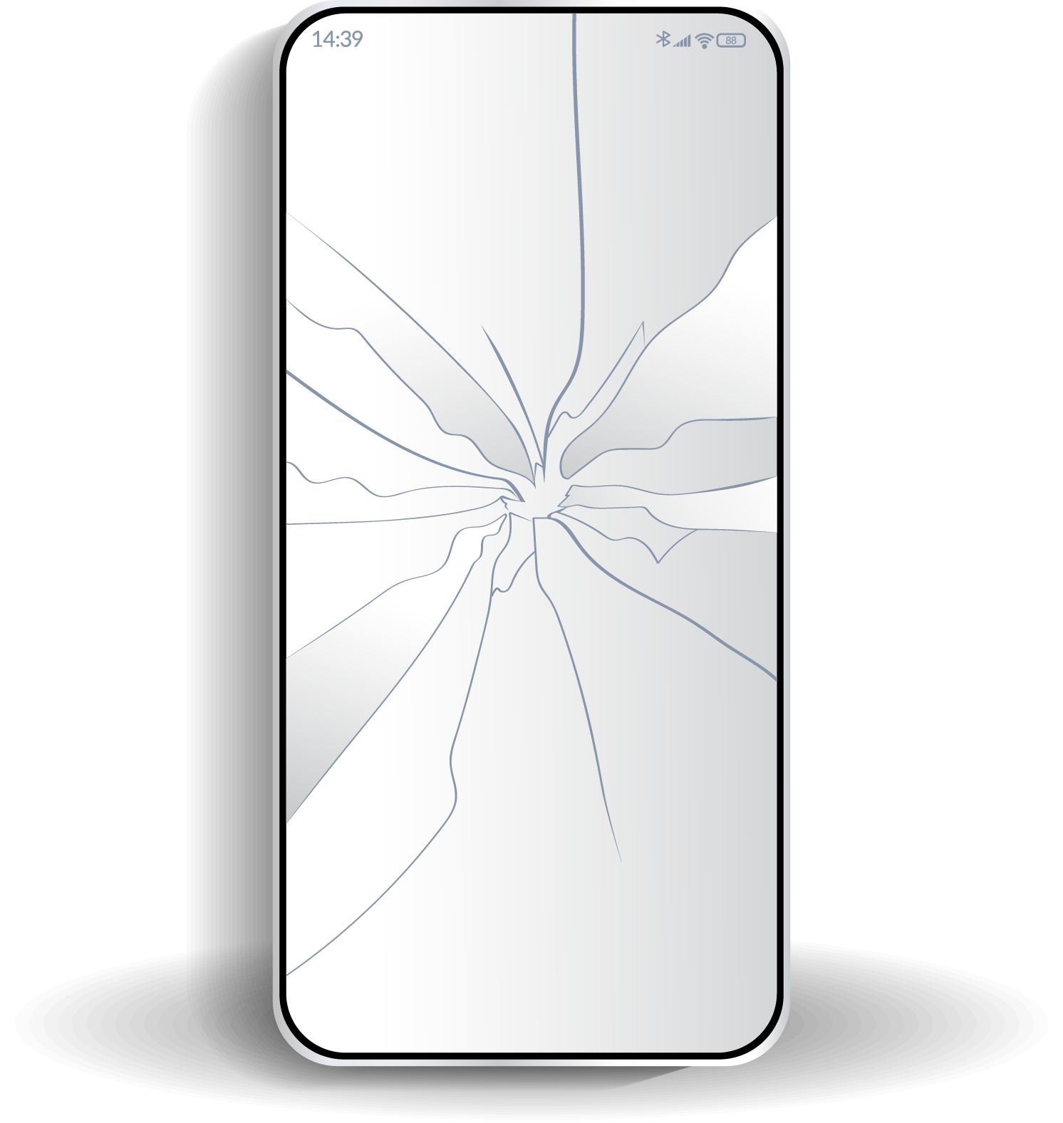 iPhone 11 pro cracked Screen repair.